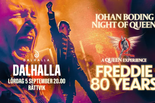 Freddie 80 years 2026 - 2 dagar