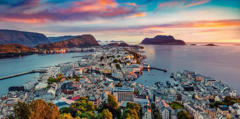 Ålesund och Geirangerfjorden