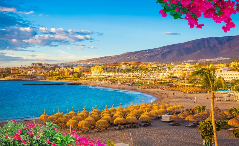 Strand och kust på Teneriffa