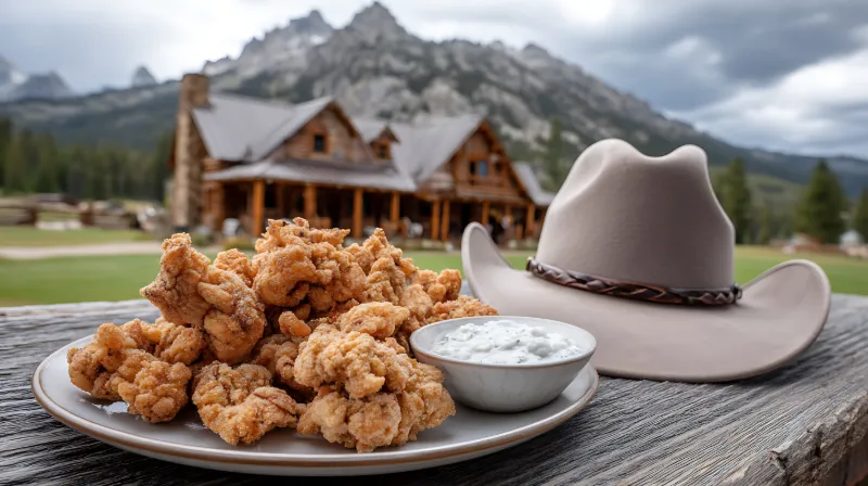 Rocky Mountain oysters (testiklar från tjur) – USA