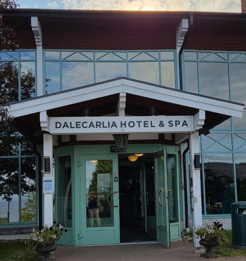 Dalecarlia Hotel & Spa i Tällberg.