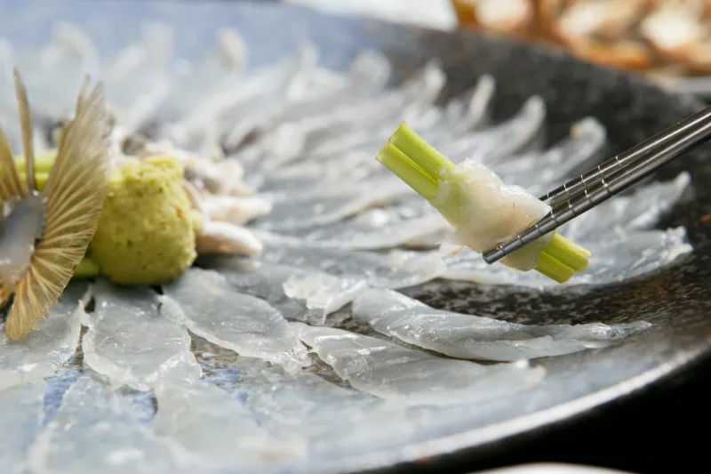 Fugu (blåsfisk) – Japan