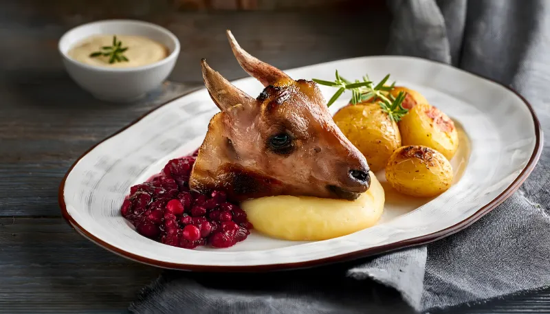 Smalahove (rökt fårhuvud) – Norge