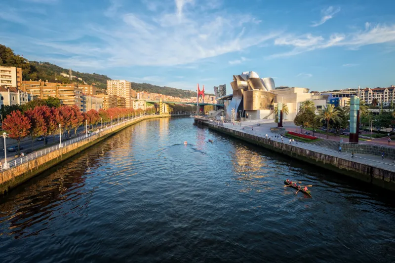 Guggenheimmuseet i Bilbao, Baskien