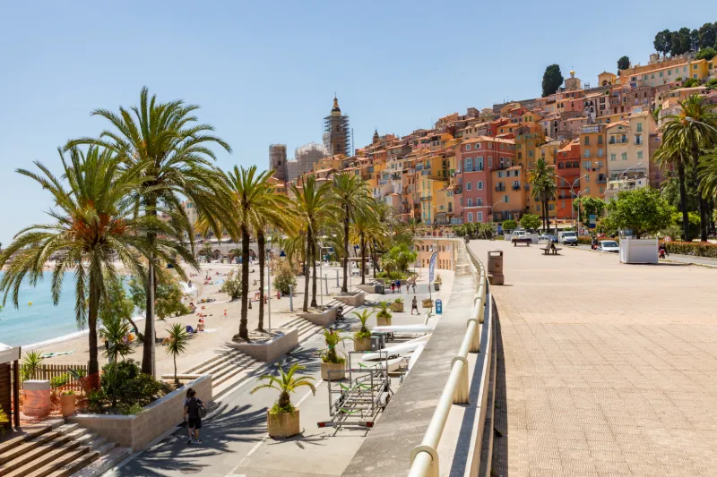 Gångstråk i Cannes