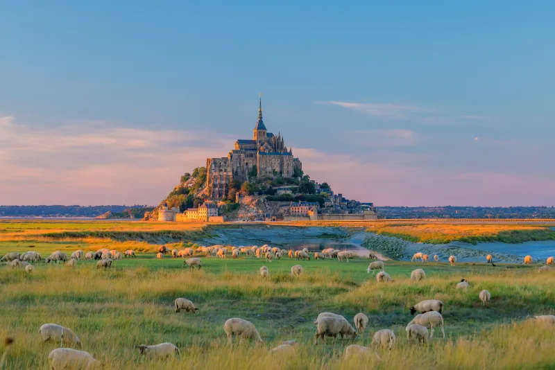 Mont-Saint-Michel in Normandy