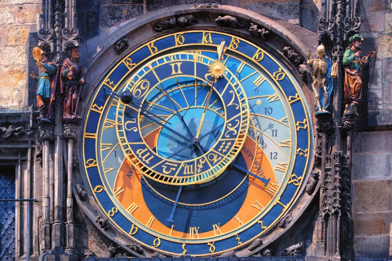 Det astronomiska uret i Prag.