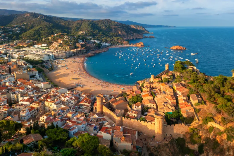 Tossa de Mar på Costa Brava