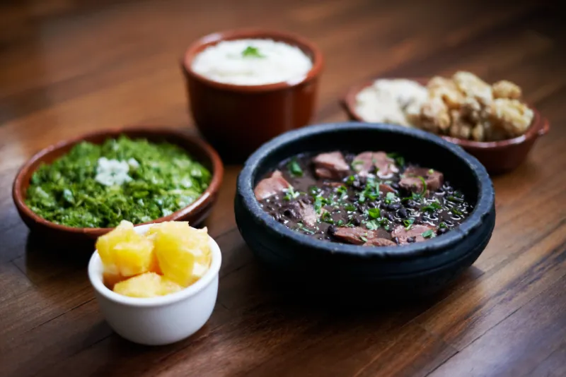 Feijoada och annan brasiliansk mat
