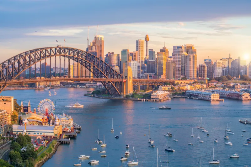 stad i Australien