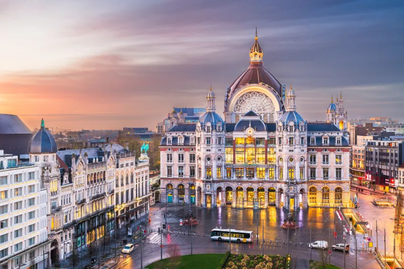 Antwerpen i Belgien
