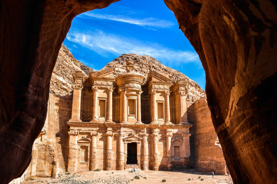 Petra i Jordanien