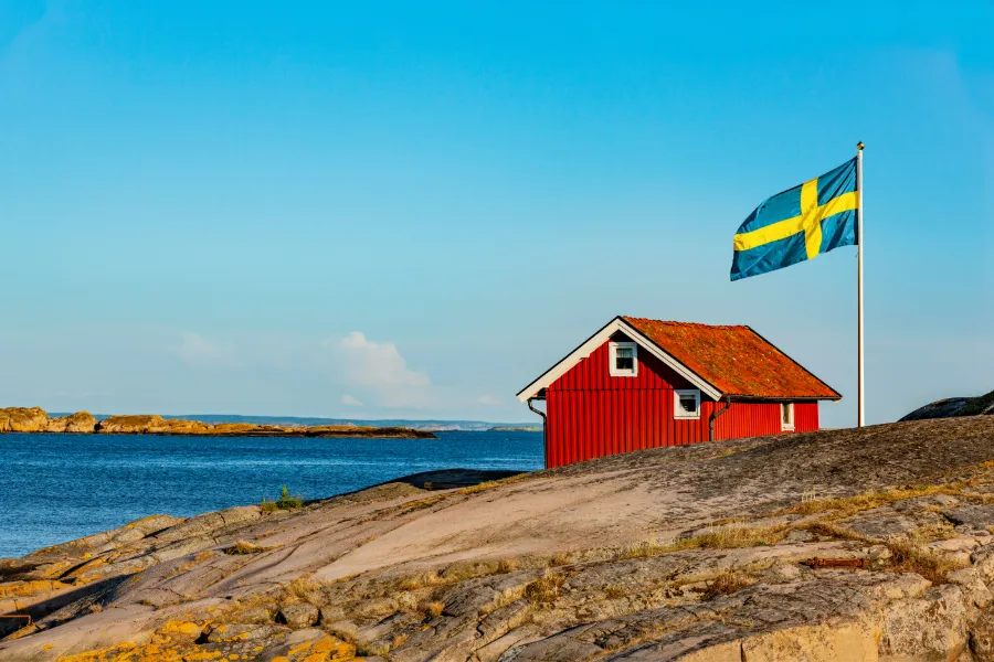 Klippor i Sveriges skärgård