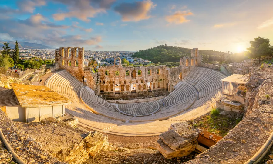 The wonders of Attica in Greece