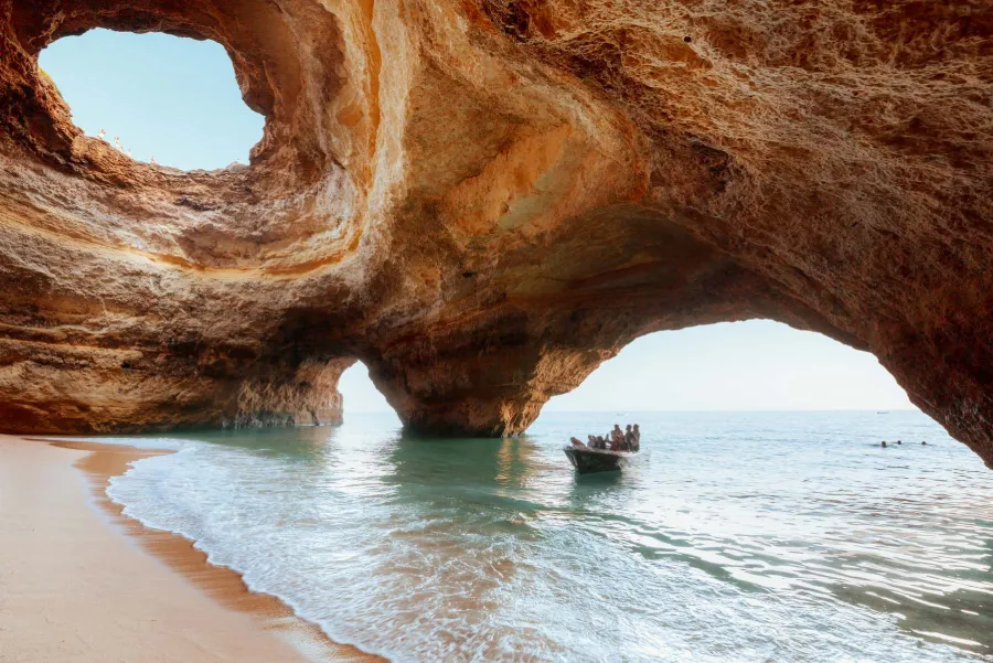 Grottor i Algarve