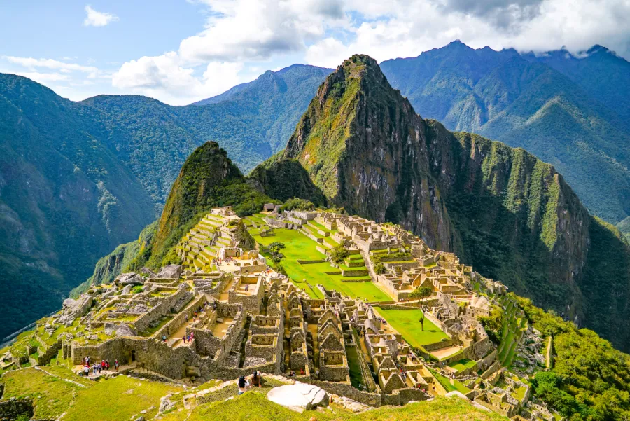 Machu Picchu i Peru