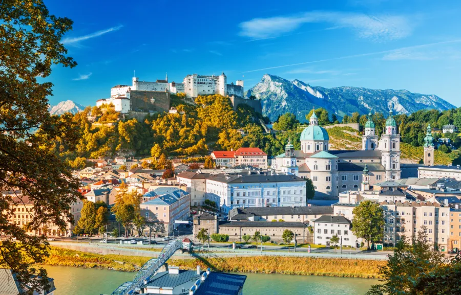 Oversikt over Salzburg