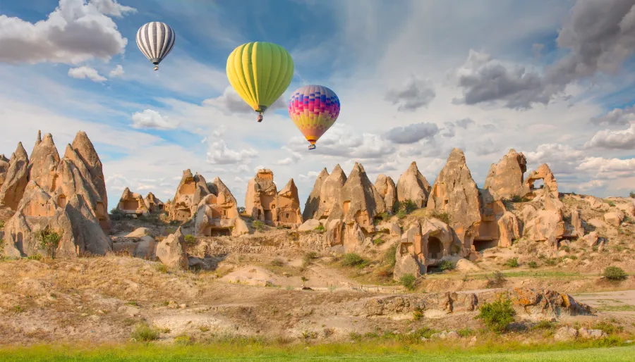 Cliffs in Cappadocia