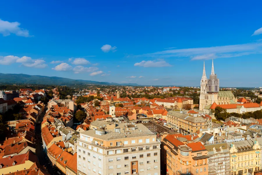 Zagreb in Croatia