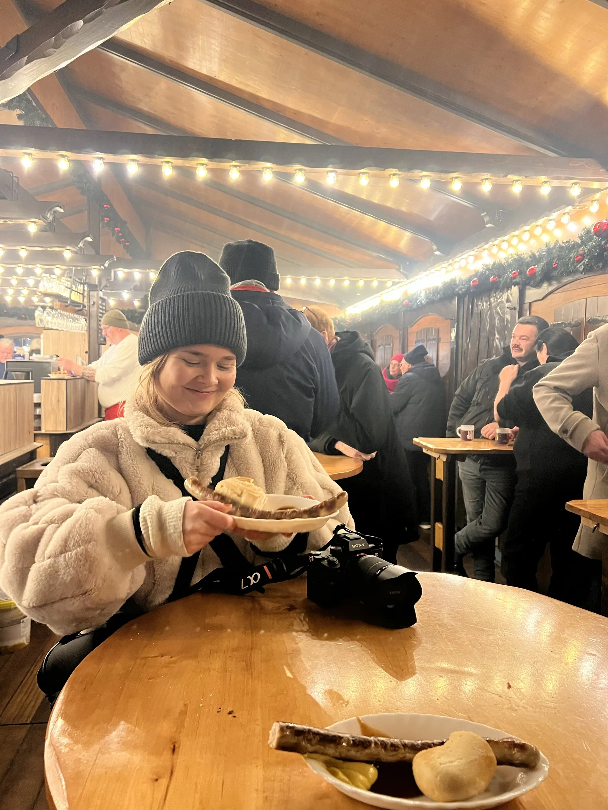 Julstämning i Lübeck som väcker barndomsminnen