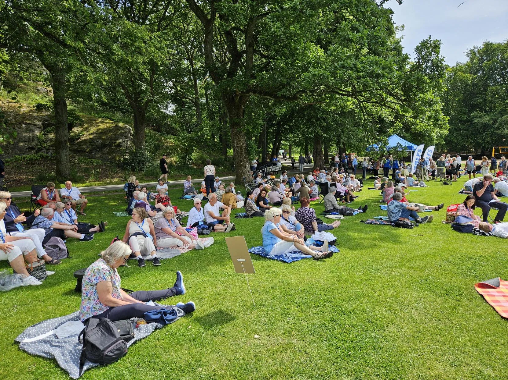 Megapicknick i Slottsskogen