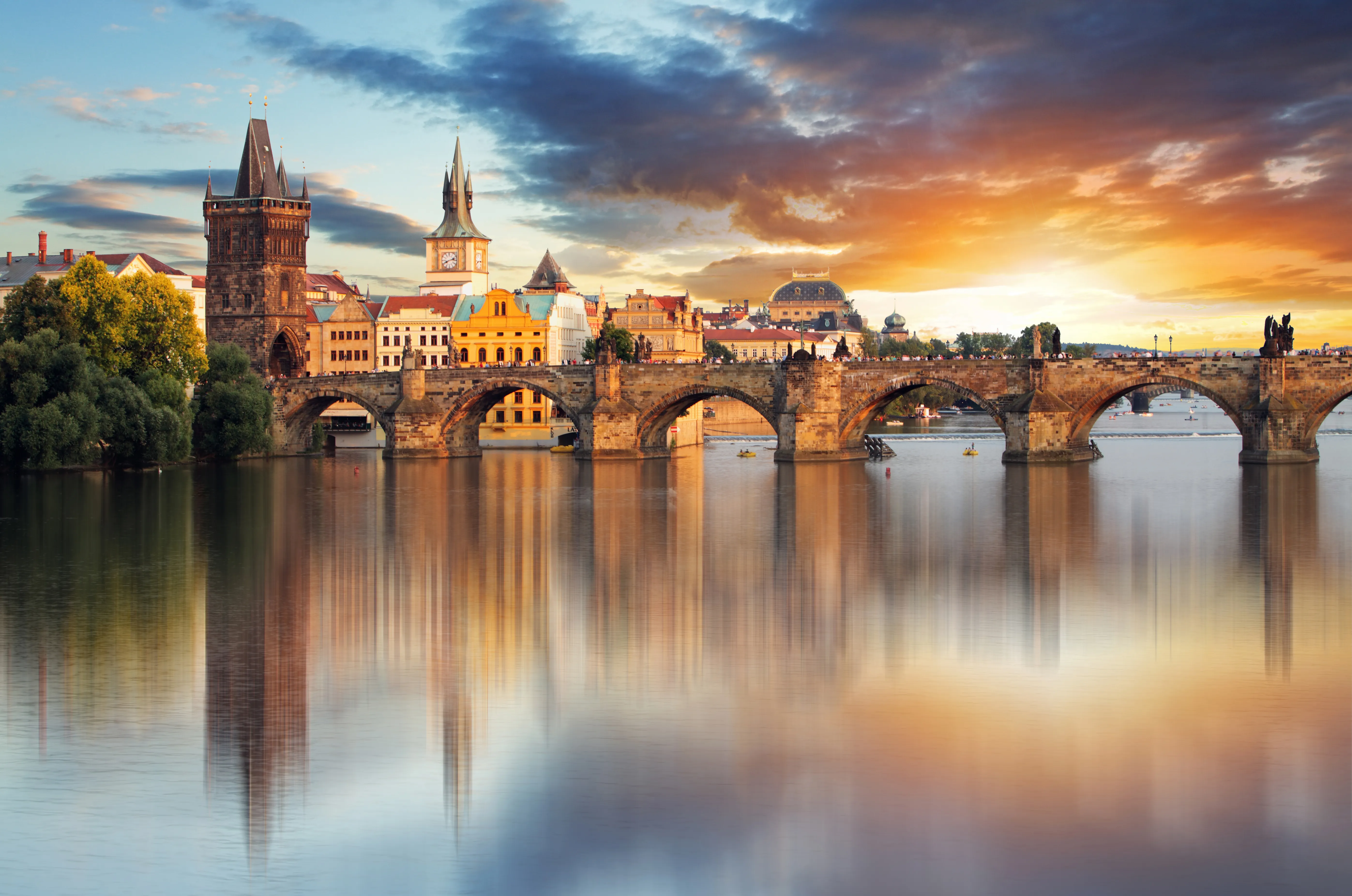 Prag, med Marcel Kosacky