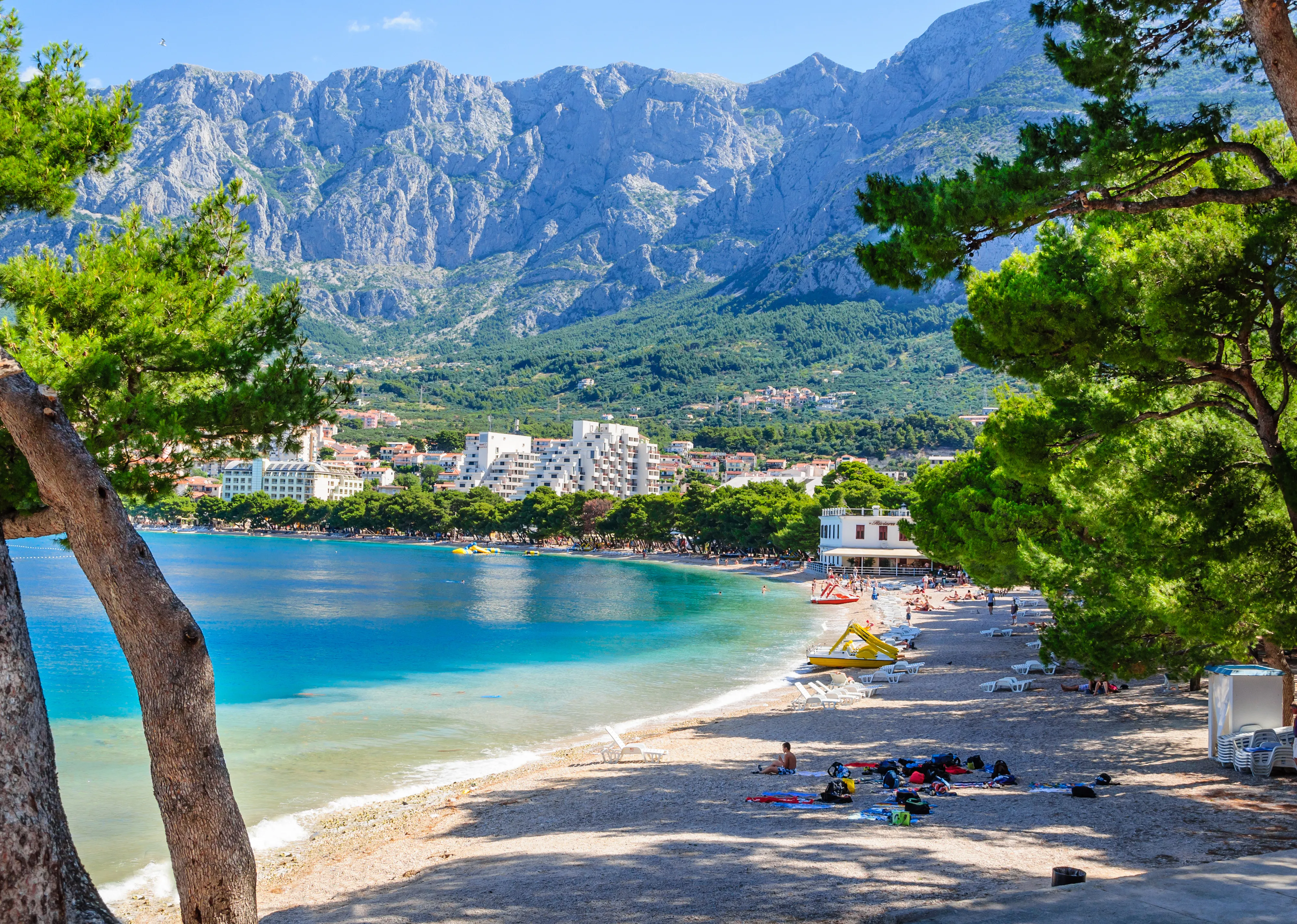 Kroatien Makarska, med Karina Jurman