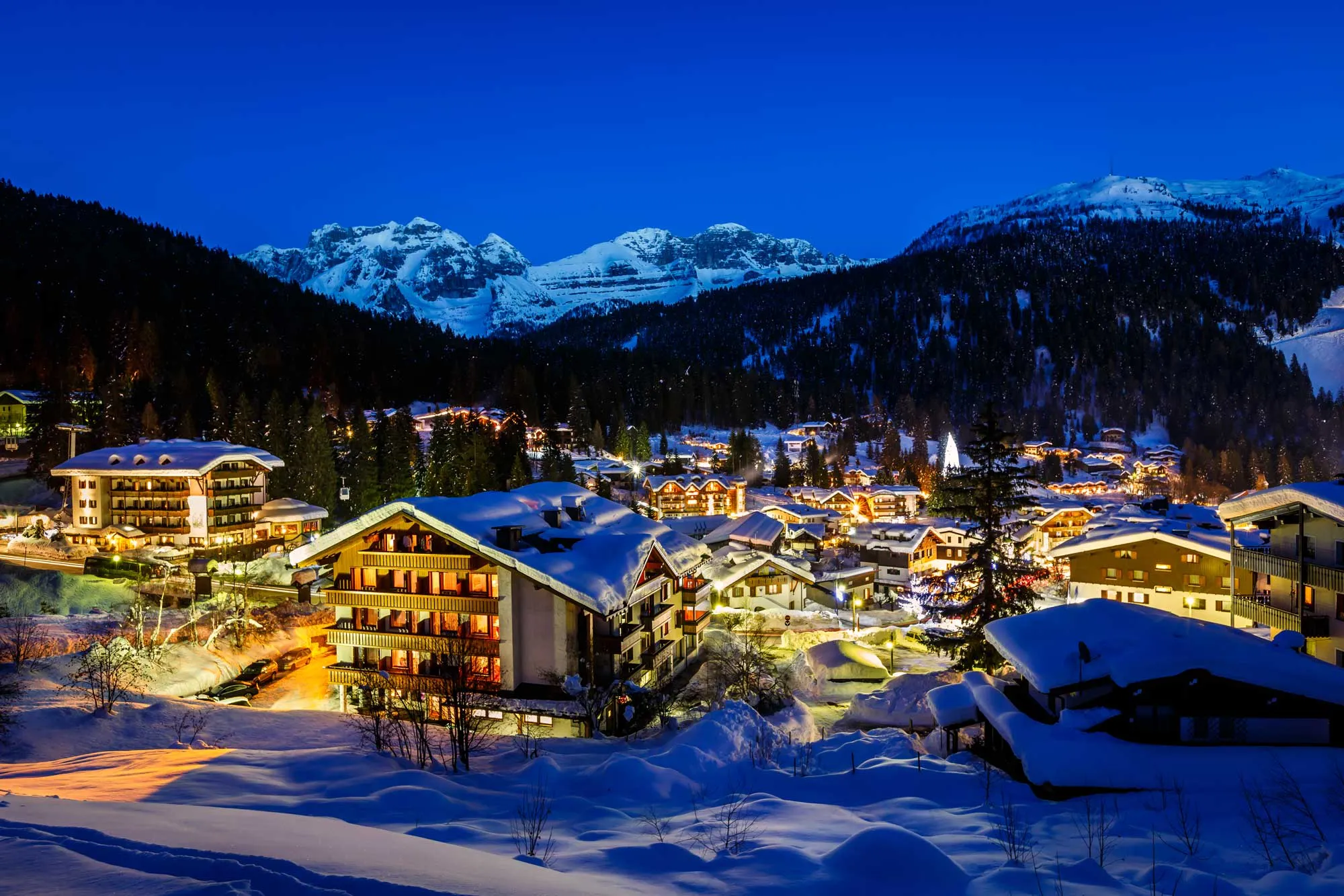 Dolomiterna julmarknad