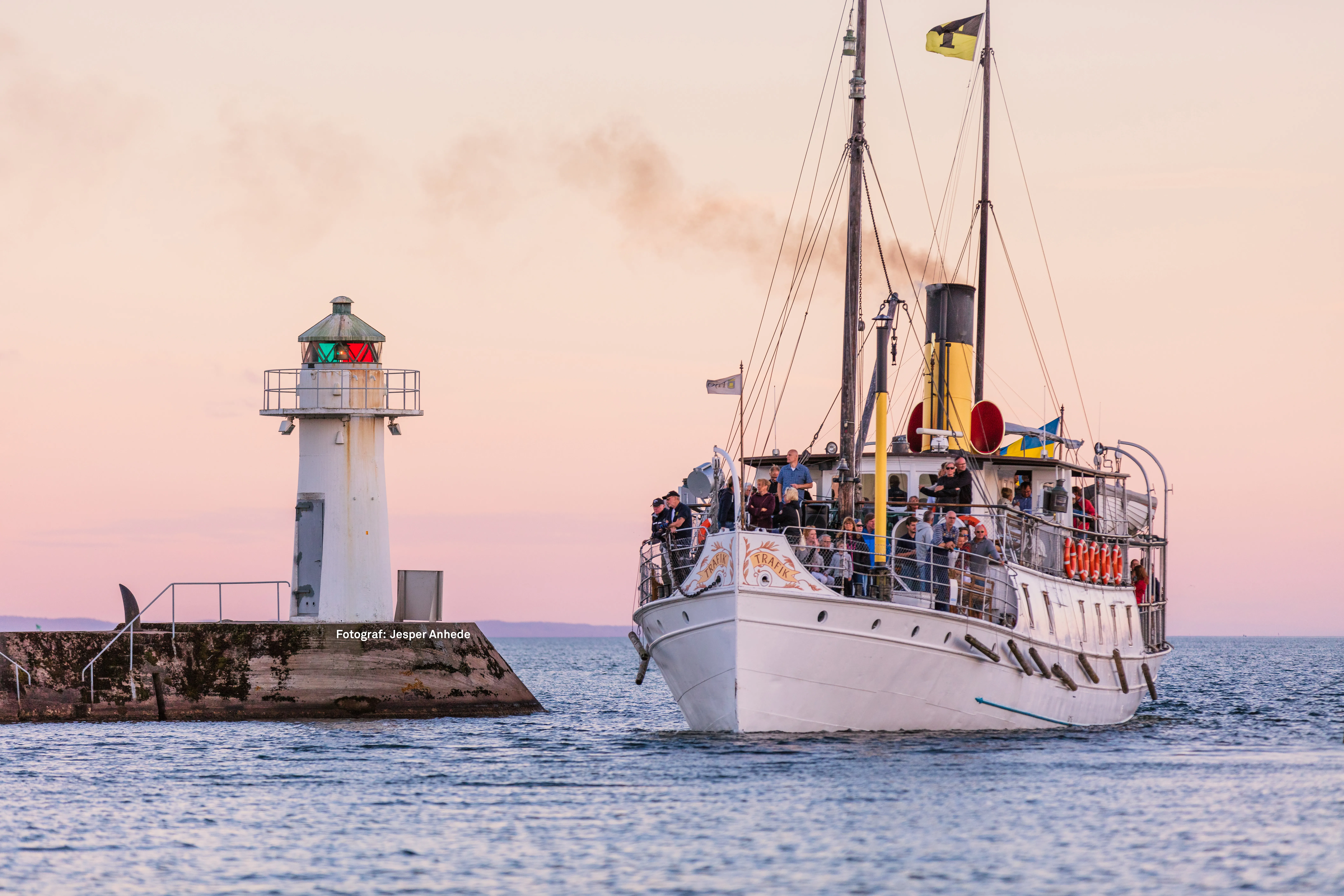 Visingsö med Ångaren Trafik 