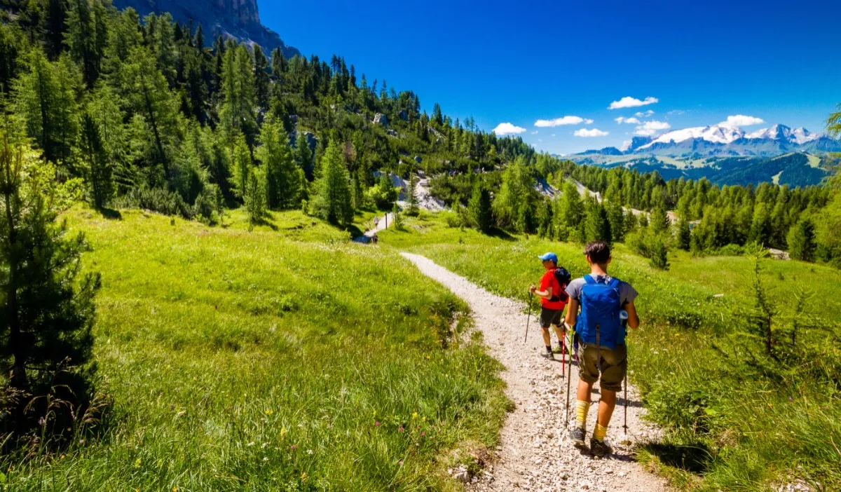 Vandring Dolomiterna