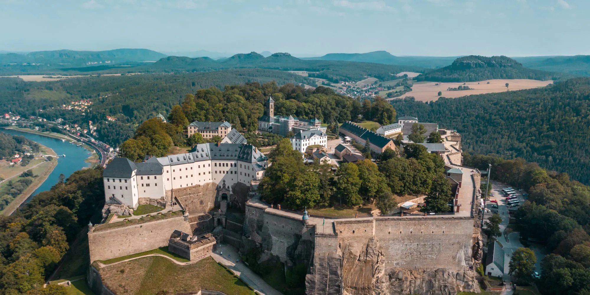 Slottsresa i Sachsen