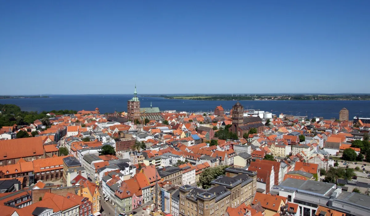 Stralsund med Rügen