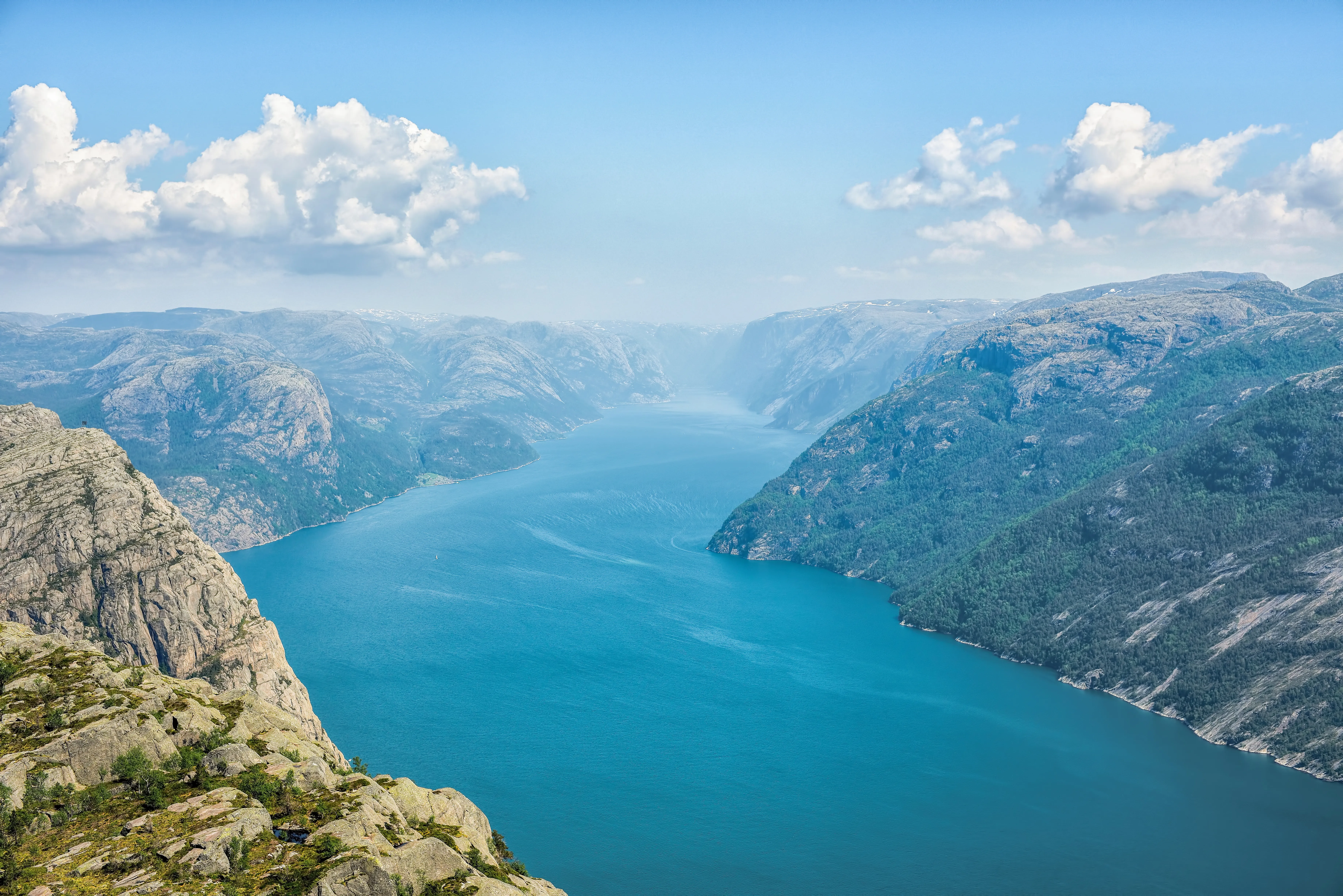Vackra Norge med Lysefjorden