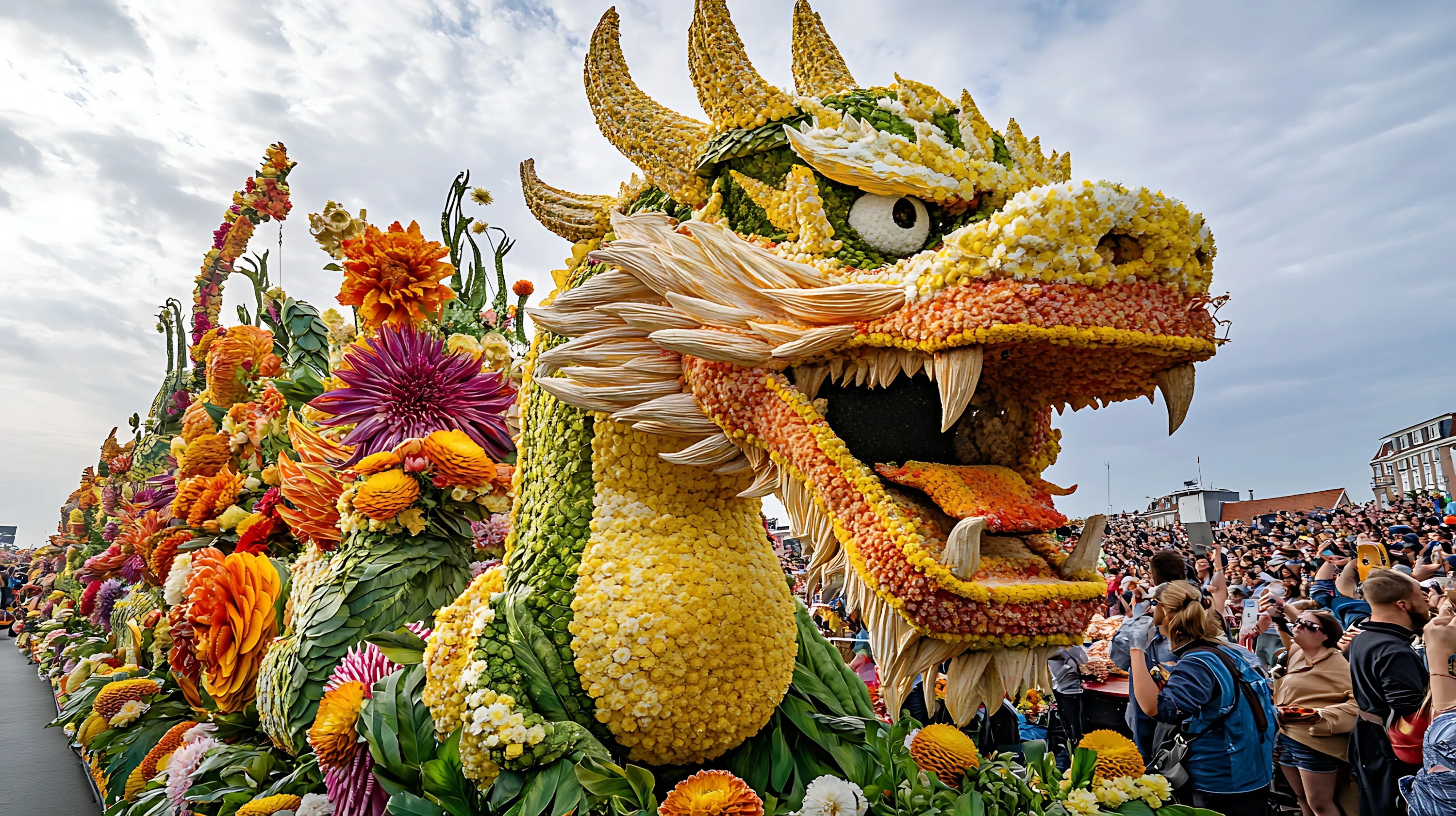 Nederland med Dahliafestivalen