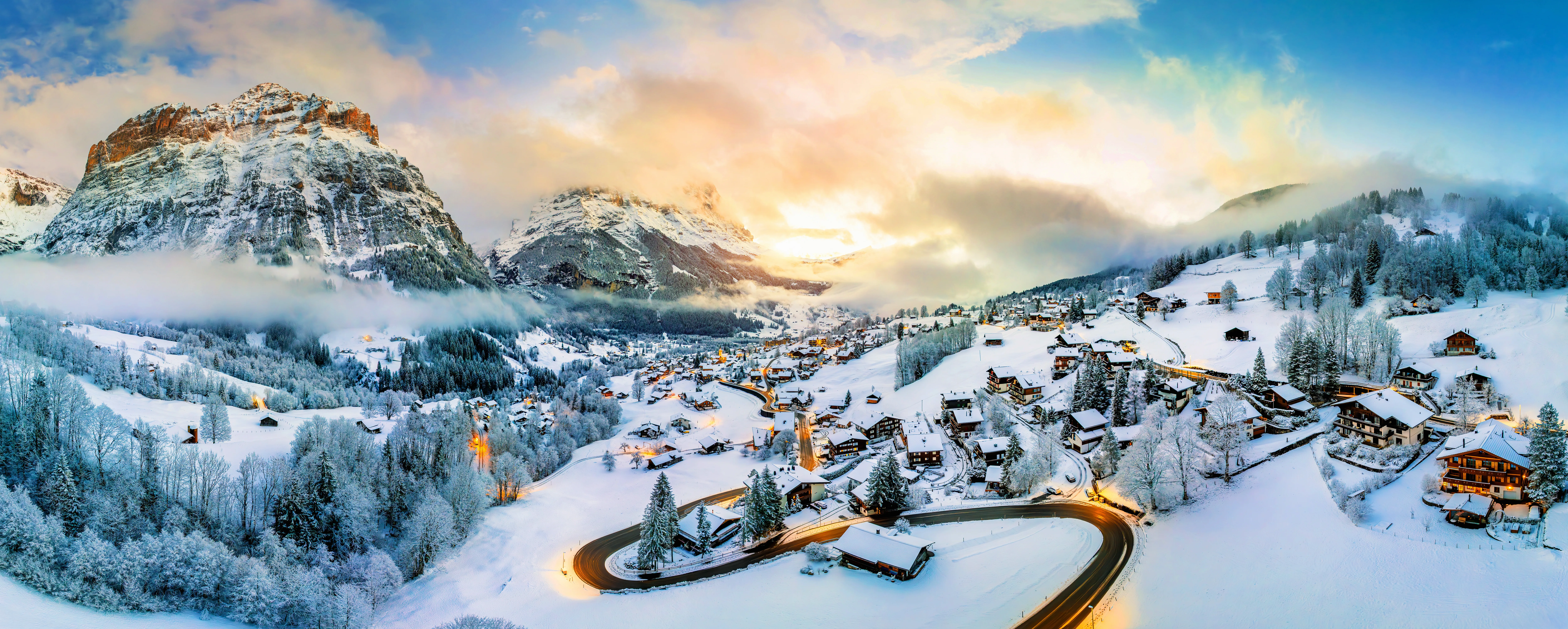 Skidor Grindelwald Schweiz