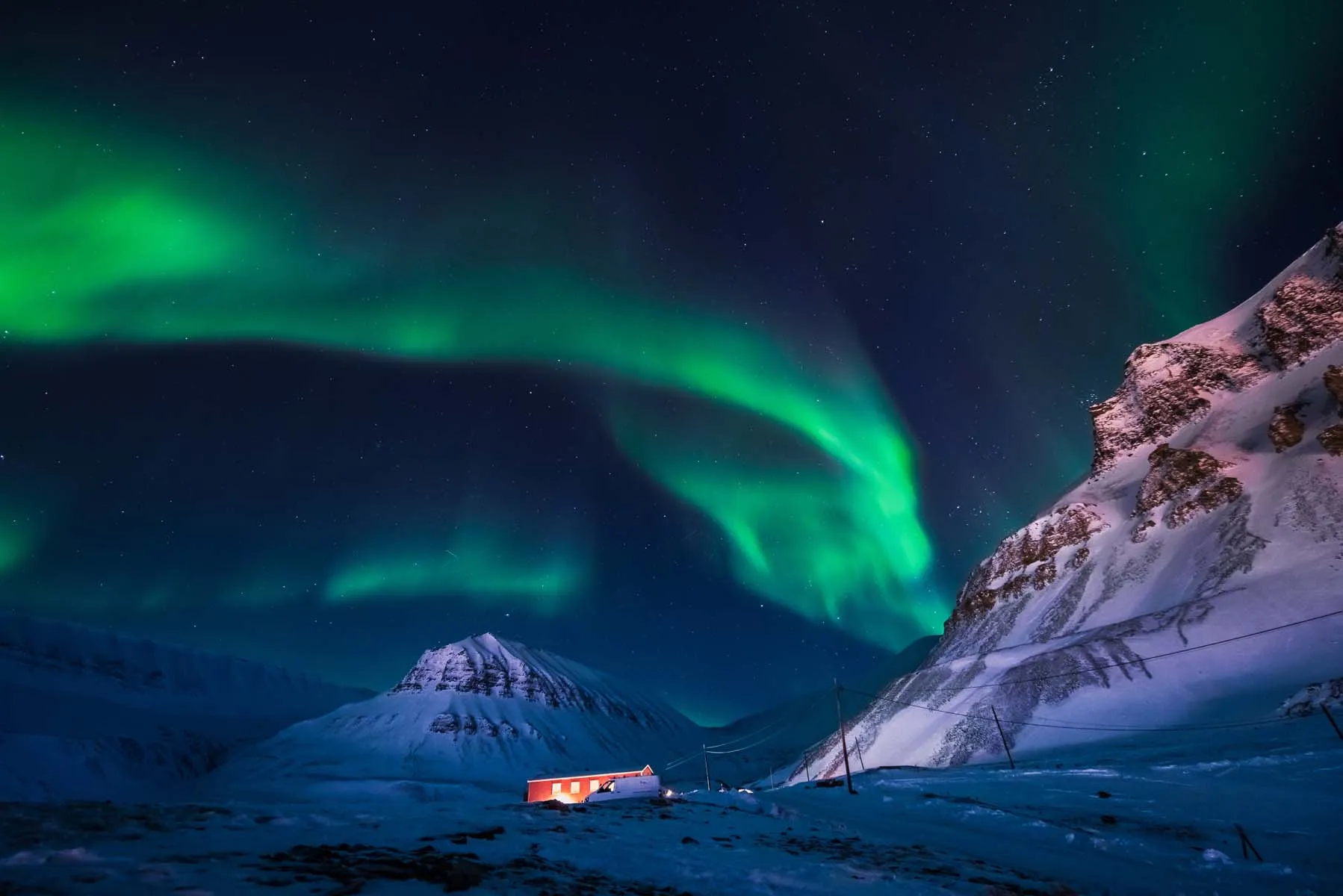 Svalbard Vinter