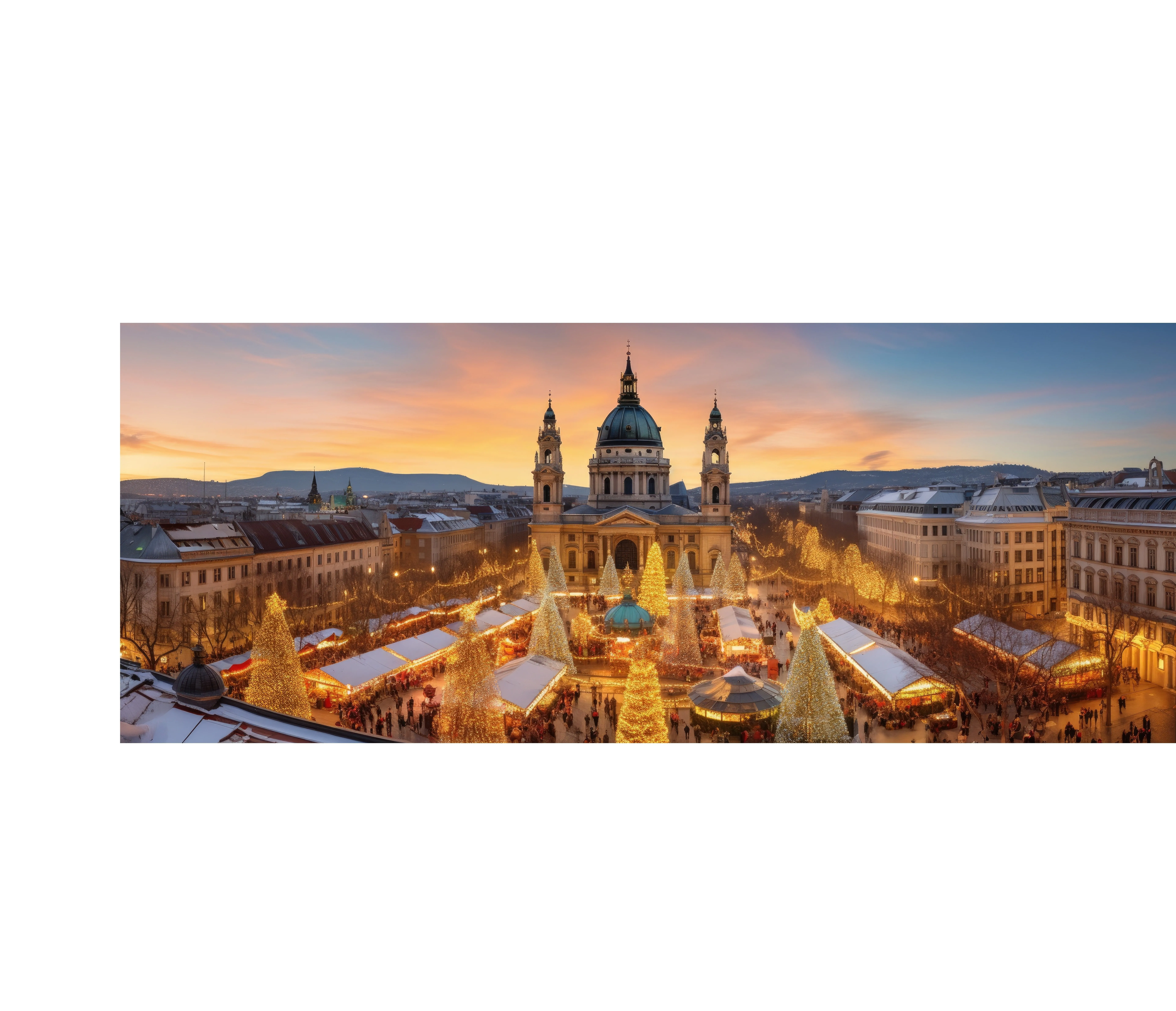 Julemarkedscruise på Donau