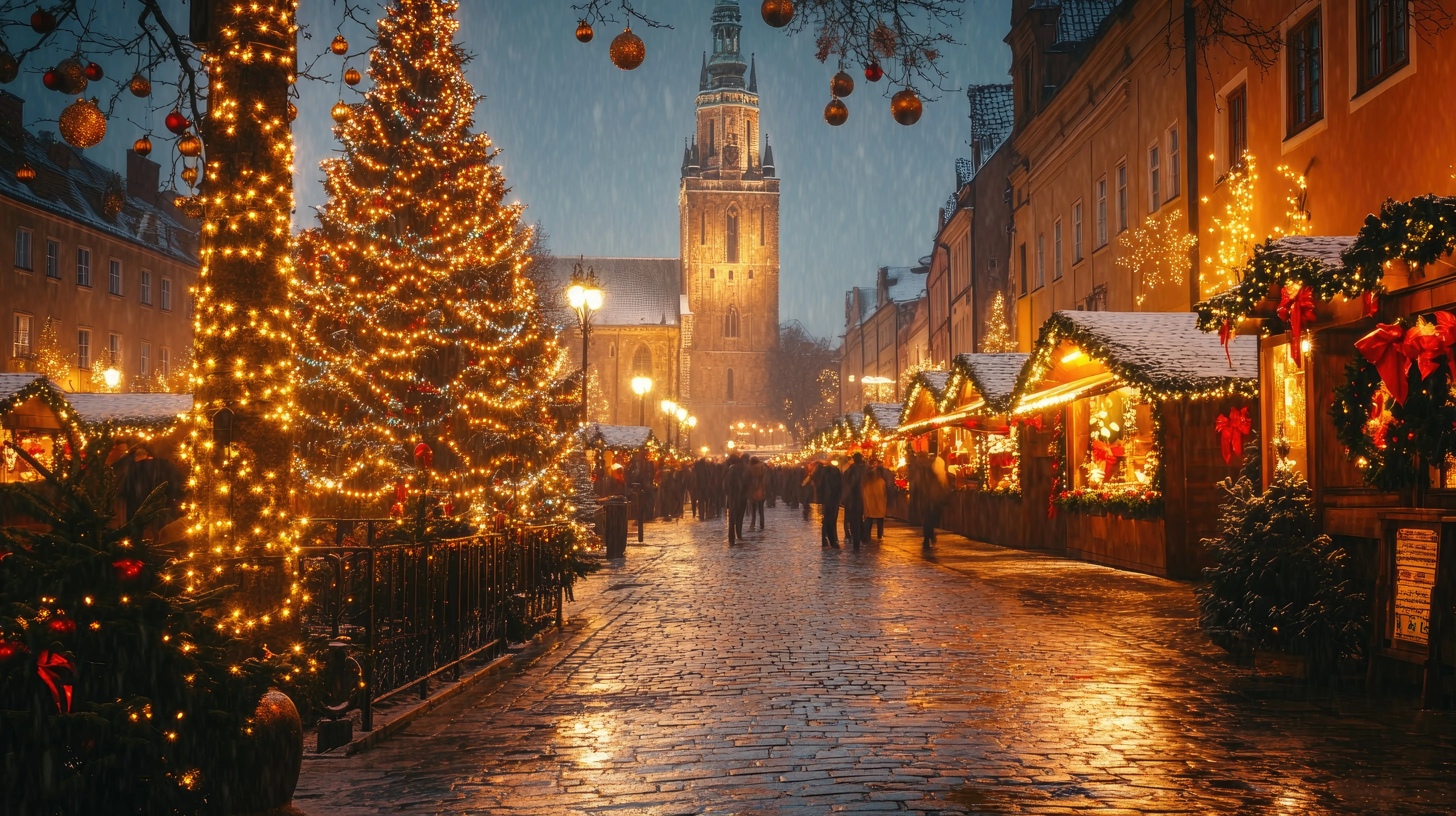 Kraków Julmarknad