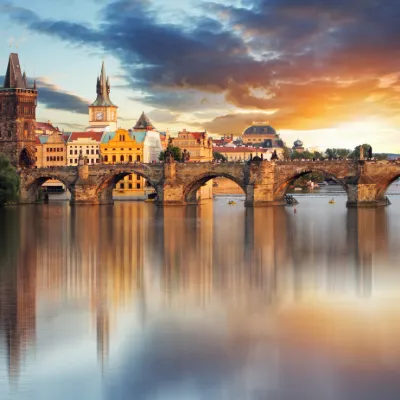 Prag, med Marcel Kosacky