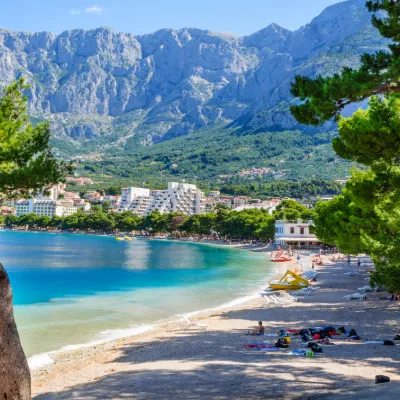 Kroatien Makarska, med Karina Jurman