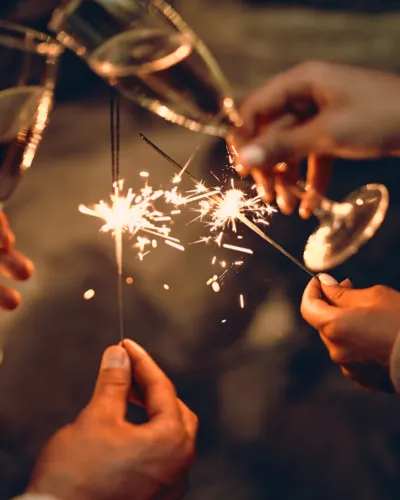 Champagne Nyår