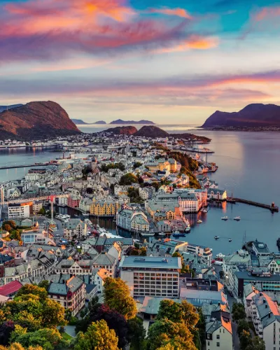 Ålesund och Geirangerfjorden