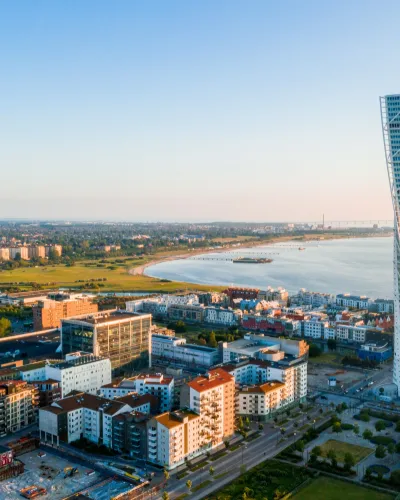 Malmö och Köpenhamn