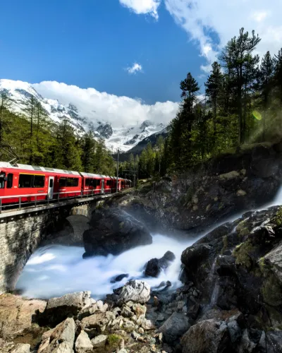 Schweiz Berninaexpressen 