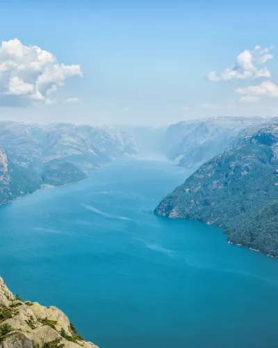Vackra Norge med Lysefjorden