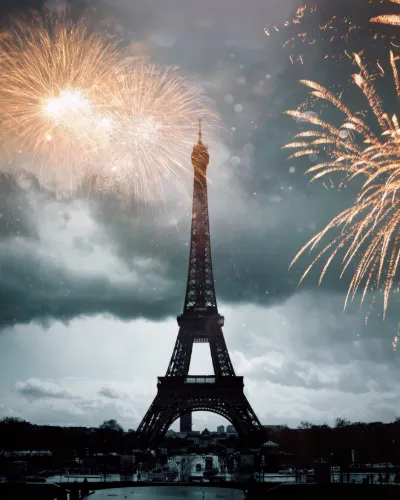 Nyår i Paris