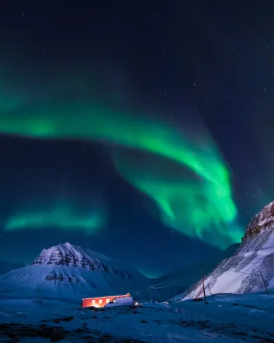 Svalbard Vinter