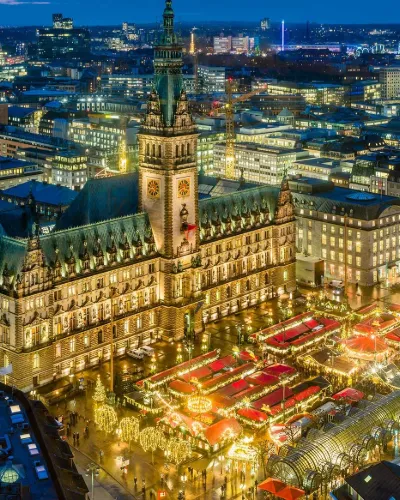 Lübeck och Hamburg Julmarknad